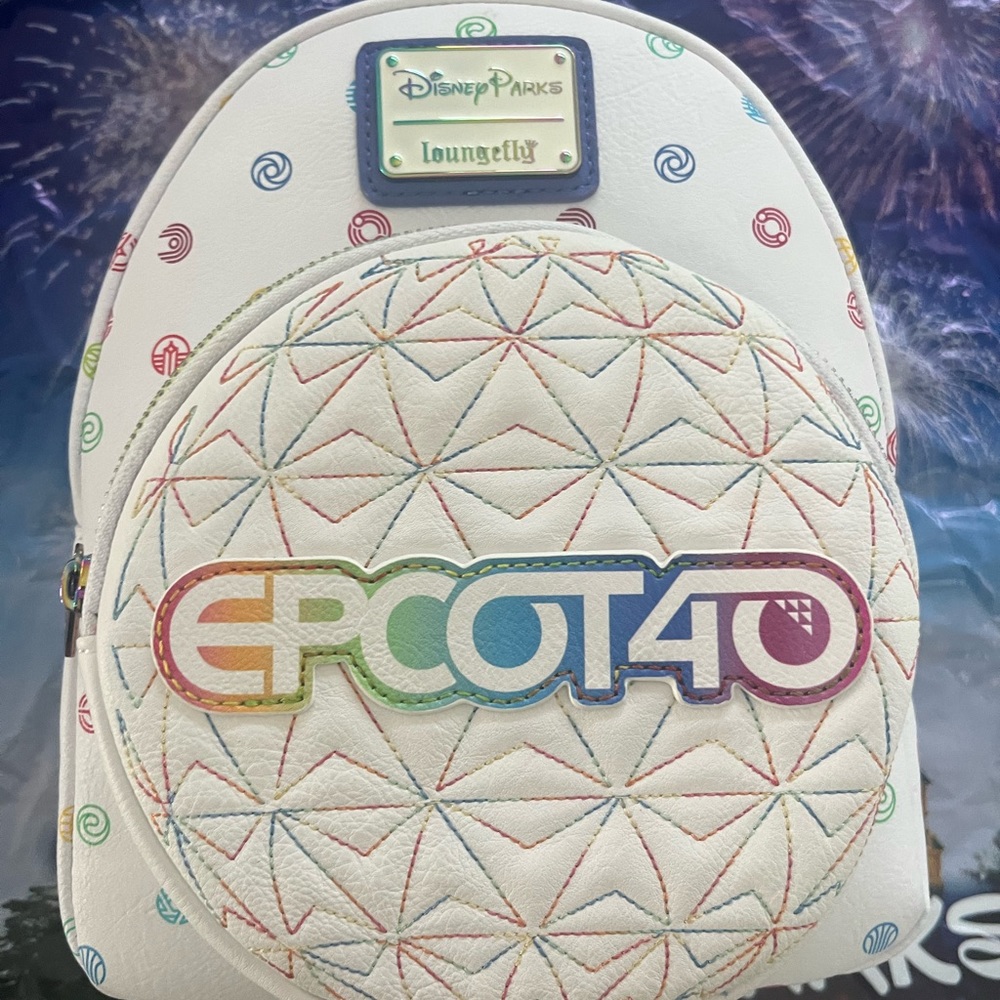 New $85 Disney Epcot Loungefly Backpack